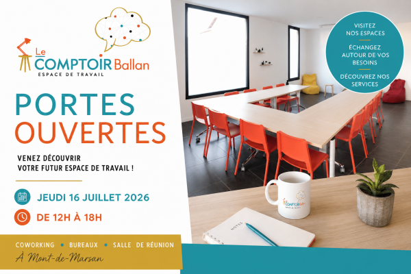 portes ouvertes coworking Mont-de-Marsan