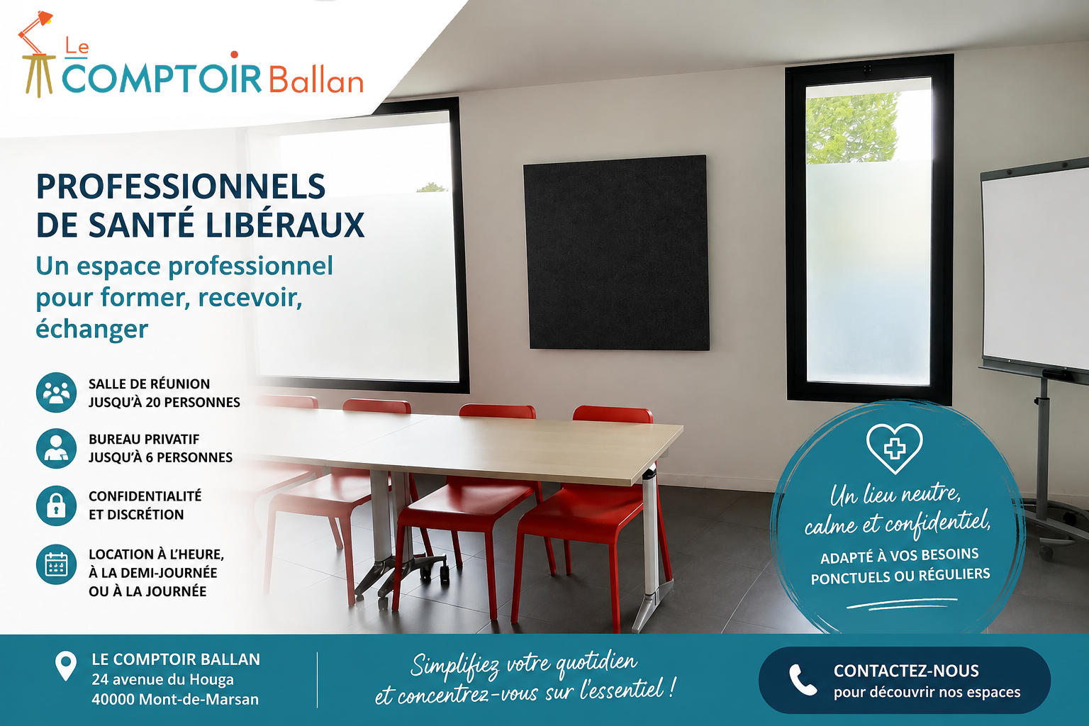 location salle professionnel de santé Mont-de-Marsan
